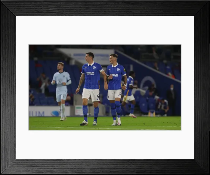Framed Print : Intense Premier League Showdown: Brighton & Hove Albion vs. Chelsea (14SEP20) Framed Print : Intense Premier League Showdown: Brighton & Hove Albion vs. Chelsea (14SEP20)