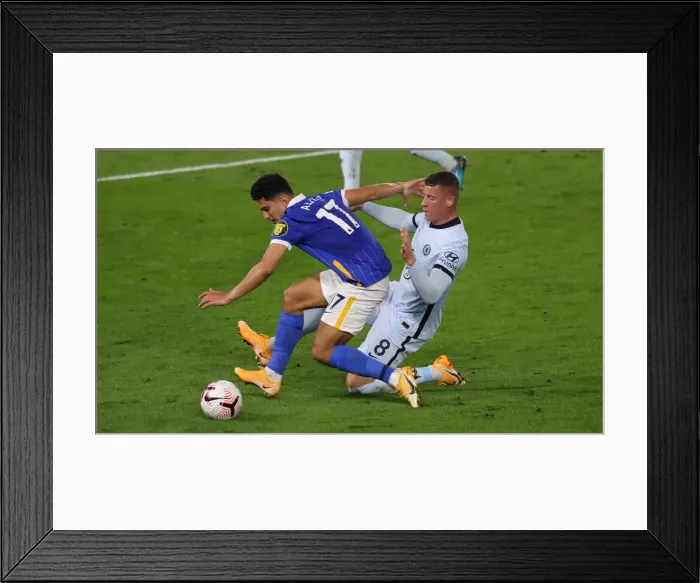 Framed Print : Brighton and Chelsea Clash in Premier League: September 14, 2020 (American Express Community Stadium) Framed Print : Brighton and Chelsea Clash in Premier League: September 14, 2020 (American Express Community Stadium)
