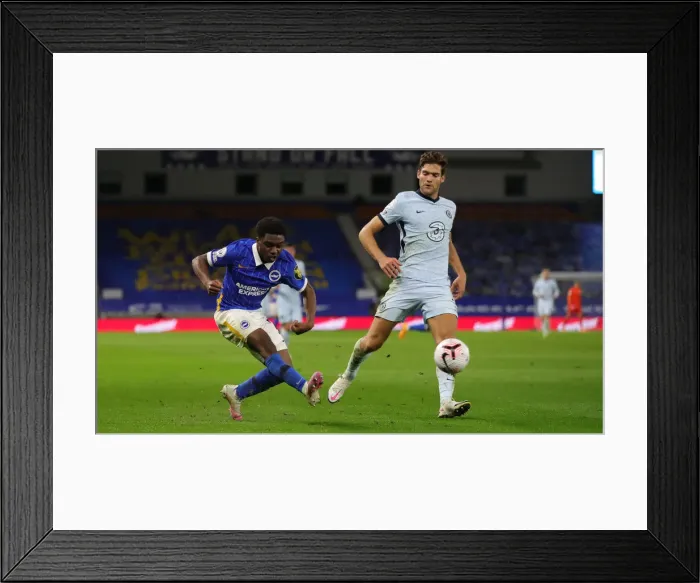 Framed Print : Brighton and Hove Albion vs. Chelsea: Premier League Showdown at American Express Community Stadium (14SEP20) Framed Print : Brighton and Hove Albion vs. Chelsea: Premier League Showdown at American Express Community Stadium (14SEP20)