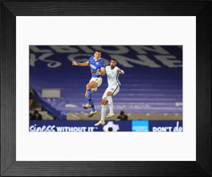 Framed Print : Brighton and Hove Albion vs. Chelsea: Premier League Showdown at American Express Community Stadium (14SEP20)
