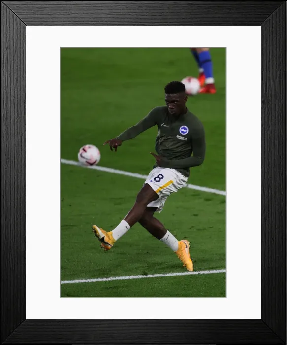 Framed Print : Intense Premier League Showdown: Brighton and Hove Albion vs. Chelsea (14SEP20)