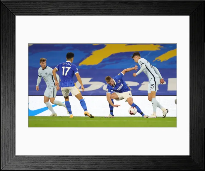 Framed Print : Brighton and Hove Albion vs. Chelsea: Premier League Showdown at American Express Community Stadium (14SEP20) Framed Print : Brighton and Hove Albion vs. Chelsea: Premier League Showdown at American Express Community Stadium (14SEP20)