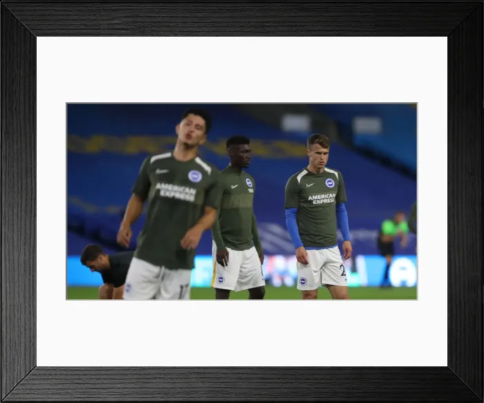 Framed Print : Brighton and Hove Albion vs. Chelsea: Premier League Showdown at American Express Community Stadium (14SEP20) Framed Print : Brighton and Hove Albion vs. Chelsea: Premier League Showdown at American Express Community Stadium (14SEP20)