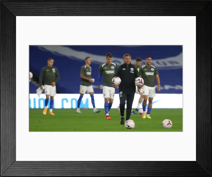 Framed Print : Brighton and Hove Albion vs. Chelsea: A Premier League Battle (14SEP20)