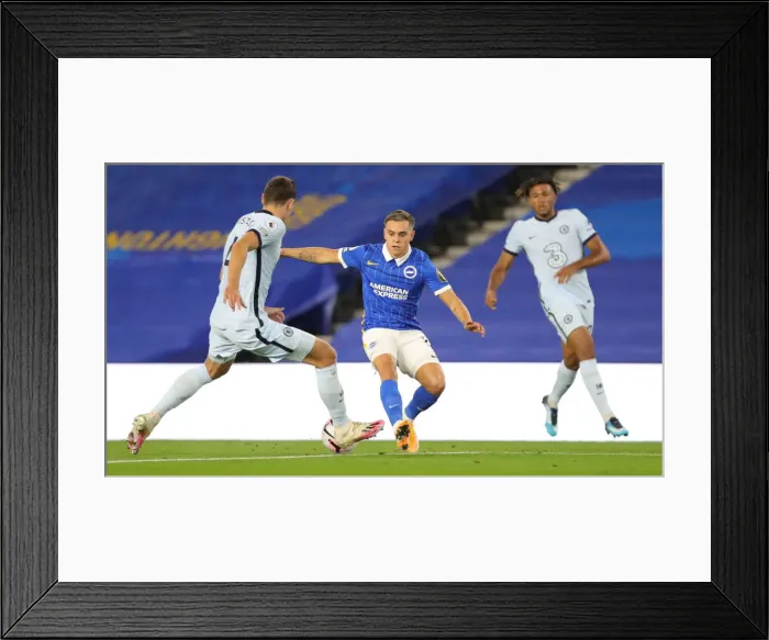 Framed Print : Brighton and Hove Albion vs. Chelsea: Premier League Showdown at American Express Community Stadium (14SEP20) Framed Print : Brighton and Hove Albion vs. Chelsea: Premier League Showdown at American Express Community Stadium (14SEP20)
