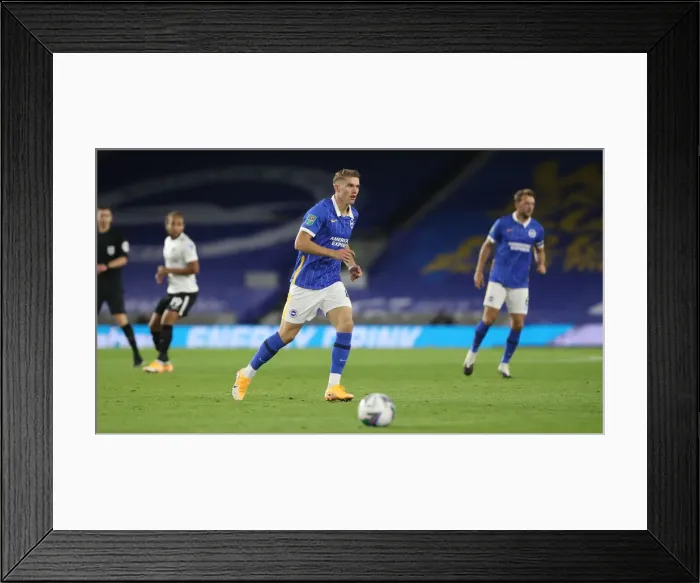 Framed Print : Brighton and Hove Albion vs. Portsmouth: Carabao Cup Showdown at American Express Community Stadium (17SEP20) Framed Print : Brighton and Hove Albion vs. Portsmouth: Carabao Cup Showdown at American Express Community Stadium (17SEP20)