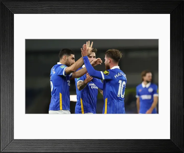 Framed Print : Brighton & Hove Albion vs. Portsmouth: Carabao Cup Showdown at American Express Community Stadium (17SEP20) Framed Print : Brighton & Hove Albion vs. Portsmouth: Carabao Cup Showdown at American Express Community Stadium (17SEP20)