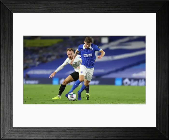 Framed Print : Brighton & Hove Albion vs. Portsmouth: Carabao Cup Showdown at American Express Community Stadium (17SEP20) Framed Print : Brighton & Hove Albion vs. Portsmouth: Carabao Cup Showdown at American Express Community Stadium (17SEP20)