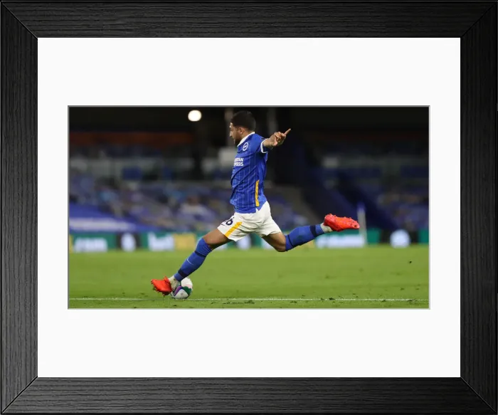 Framed Print : Brighton & Hove Albion vs. Portsmouth: Carabao Cup Battle at American Express Community Stadium (17SEP20) Framed Print : Brighton & Hove Albion vs. Portsmouth: Carabao Cup Battle at American Express Community Stadium (17SEP20)