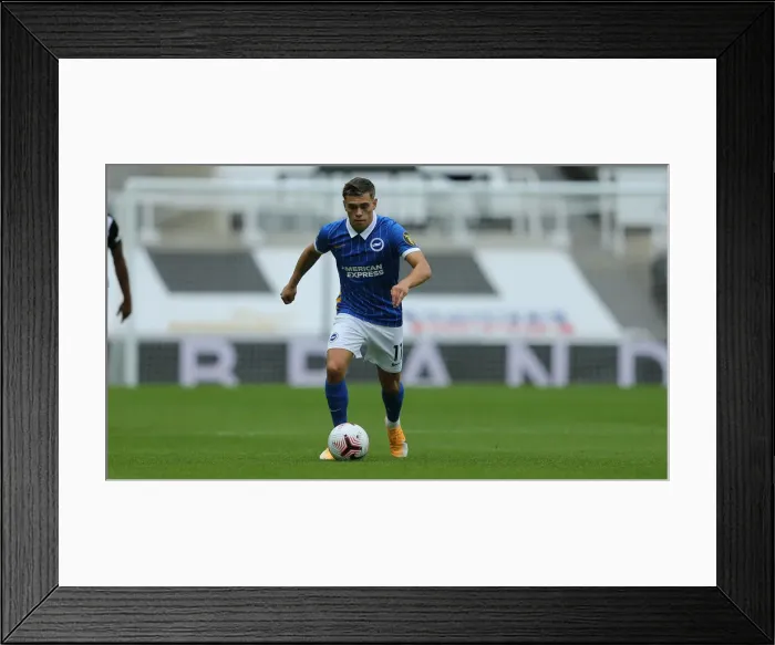 Framed Print : Intense Action: Newcastle United vs. Brighton and Hove Albion at St James Park (2020-21 Premier League)