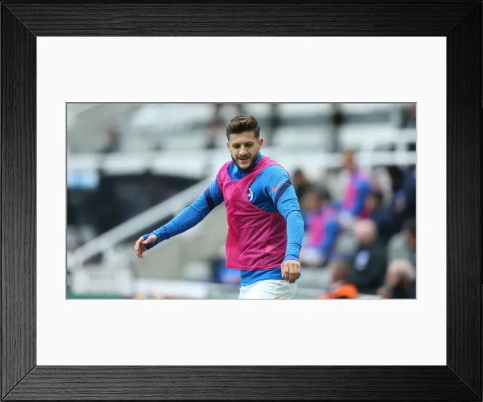 Framed Print : Intense Action: Newcastle United vs. Brighton and Hove Albion at St James Park (2020-21 Premier League)