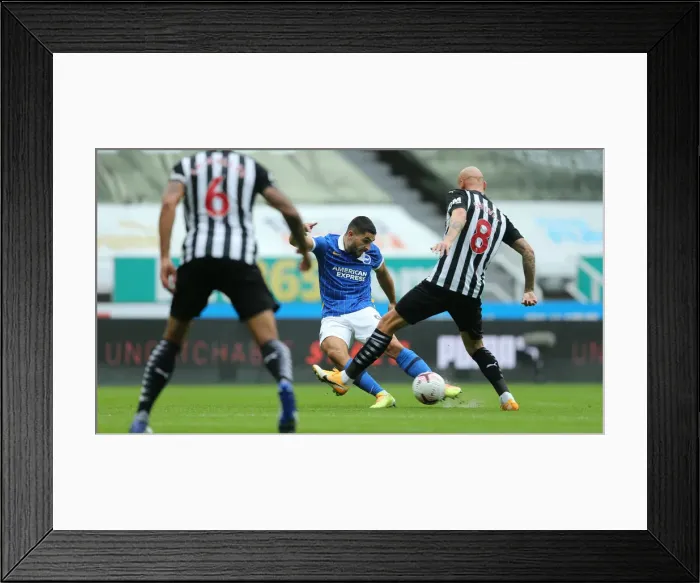 Framed Print : September Showdown: Newcastle United vs. Brighton and Hove Albion - Premier League Clash (2020 / 21) Framed Print : September Showdown: Newcastle United vs. Brighton and Hove Albion - Premier League Clash (2020 / 21)