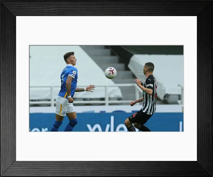 Framed Print : Intense Action: Newcastle United vs. Brighton and Hove Albion at St James Park (2020-21 Premier League) Framed Print : Intense Action: Newcastle United vs. Brighton and Hove Albion at St James Park (2020-21 Premier League)