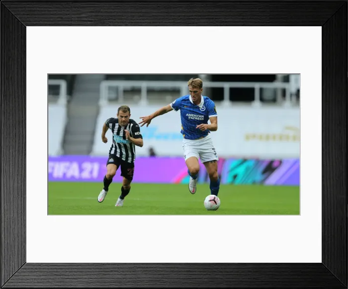 Framed Print : Intense Action: Newcastle United vs. Brighton and Hove Albion at St James Park (2020-21 Premier League) Framed Print : Intense Action: Newcastle United vs. Brighton and Hove Albion at St James Park (2020-21 Premier League)
