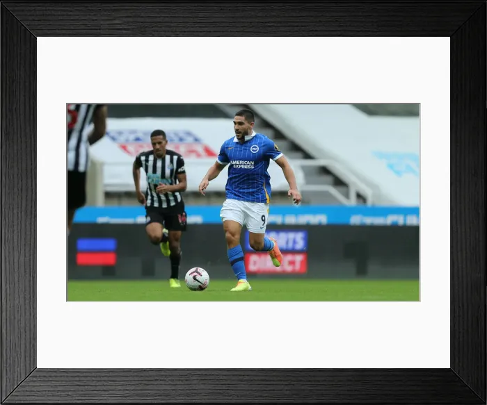 Framed Print : Intense Action: Newcastle United vs. Brighton and Hove Albion at St James Park (2020-21 Premier League) Framed Print : Intense Action: Newcastle United vs. Brighton and Hove Albion at St James Park (2020-21 Premier League)