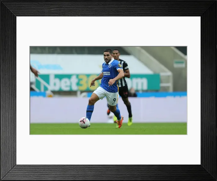 Framed Print : Intense Action: Newcastle United vs. Brighton and Hove Albion at St James Park (2020-21 Premier League) Framed Print : Intense Action: Newcastle United vs. Brighton and Hove Albion at St James Park (2020-21 Premier League)