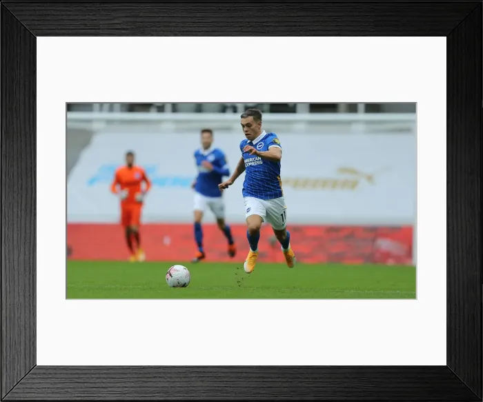 Framed Print : Intense Action: Newcastle United vs. Brighton and Hove Albion at St James Park (2020-21 Premier League) Framed Print : Intense Action: Newcastle United vs. Brighton and Hove Albion at St James Park (2020-21 Premier League)