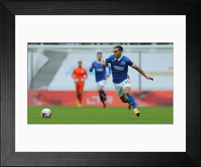 Framed Print : Intense Action: Newcastle United vs. Brighton and Hove Albion at St James Park (2020-21 Premier League) Framed Print : Intense Action: Newcastle United vs. Brighton and Hove Albion at St James Park (2020-21 Premier League)