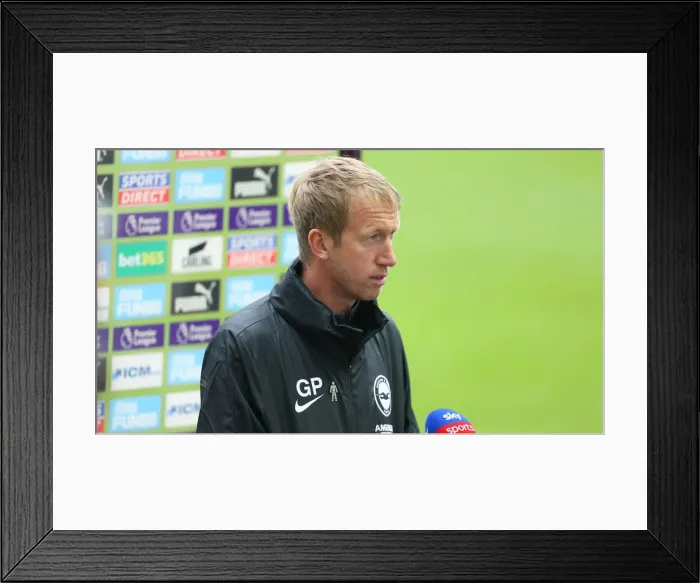 Framed Print : Intense Action: Newcastle United vs. Brighton and Hove Albion at St James Park (2020-21 Premier League) Framed Print : Intense Action: Newcastle United vs. Brighton and Hove Albion at St James Park (2020-21 Premier League)