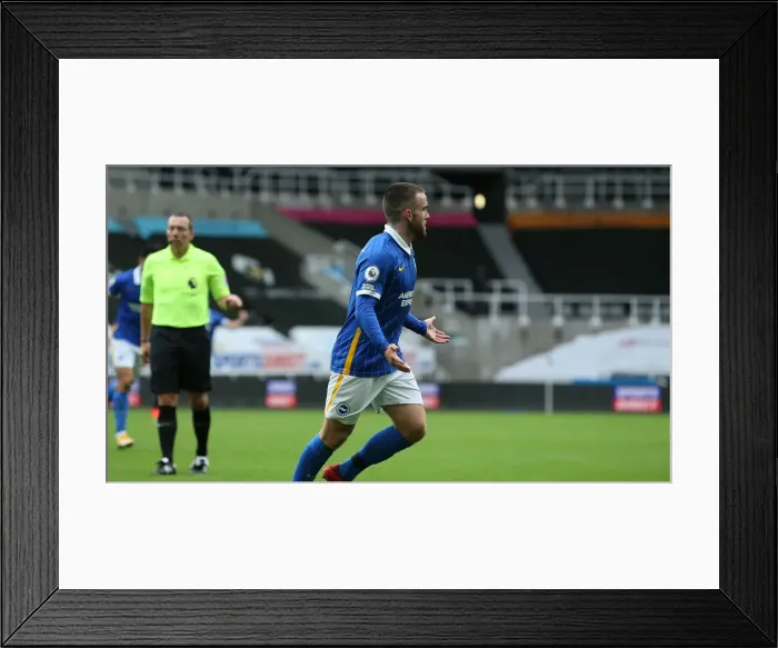 Framed Print : Intense Action: Newcastle United vs. Brighton and Hove Albion at St James Park (2020-21 Premier League) Framed Print : Intense Action: Newcastle United vs. Brighton and Hove Albion at St James Park (2020-21 Premier League)