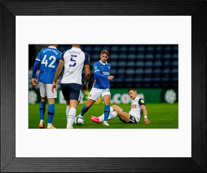 Framed Print : Preston North End v Brighton & Hove Albion Framed Print : Preston North End v Brighton & Hove Albion