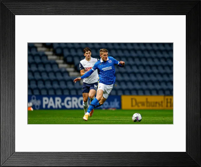 Framed Print : Preston North End v Brighton & Hove Albion Framed Print : Preston North End v Brighton & Hove Albion