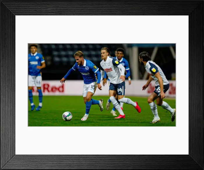 Framed Print : Preston North End v Brighton & Hove Albion Framed Print : Preston North End v Brighton & Hove Albion