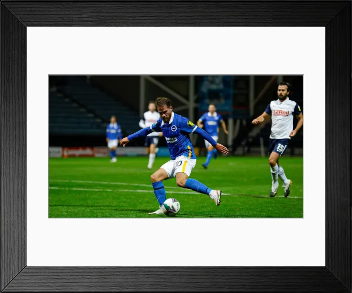Framed Print : Preston North End v Brighton & Hove Albion Framed Print : Preston North End v Brighton & Hove Albion