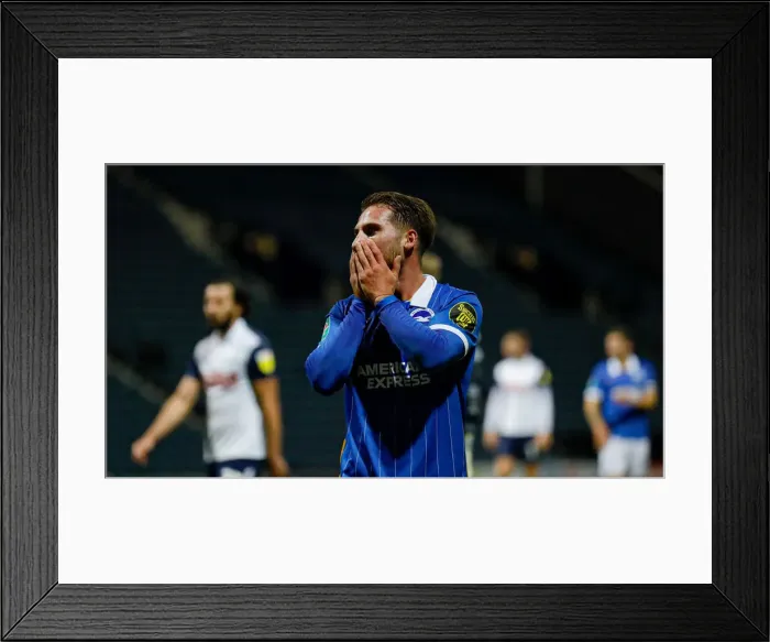 Framed Print : Preston North End v Brighton & Hove Albion Framed Print : Preston North End v Brighton & Hove Albion