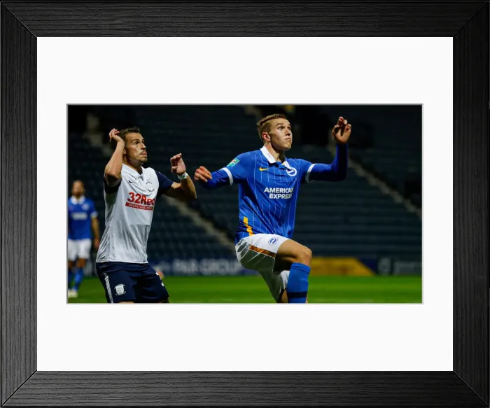 Framed Print : Preston North End v Brighton & Hove Albion Framed Print : Preston North End v Brighton & Hove Albion