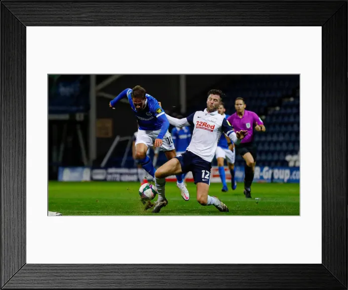 Framed Print : Preston North End v Brighton & Hove Albion Framed Print : Preston North End v Brighton & Hove Albion