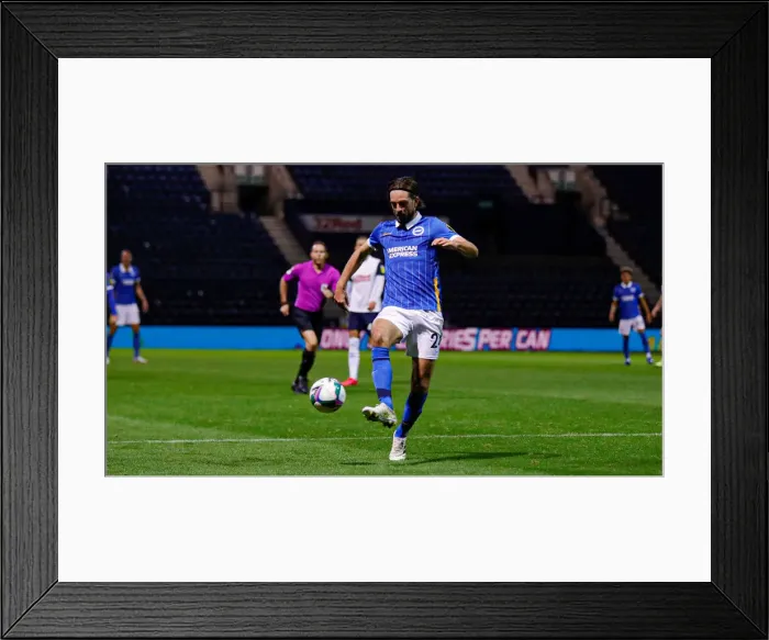 Framed Print : Preston North End v Brighton & Hove Albion Framed Print : Preston North End v Brighton & Hove Albion