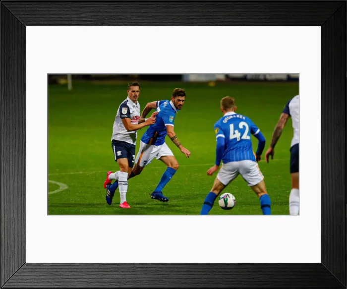 Framed Print : Preston North End v Brighton & Hove Albion Framed Print : Preston North End v Brighton & Hove Albion