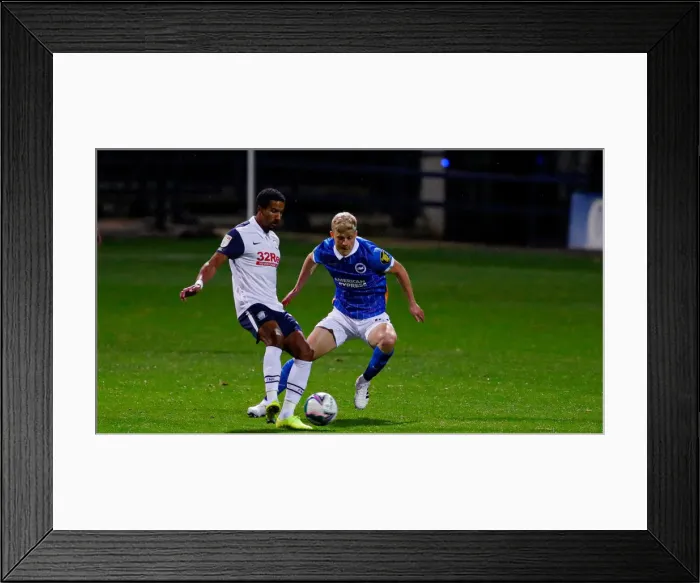 Framed Print : Preston North End v Brighton & Hove Albion Framed Print : Preston North End v Brighton & Hove Albion