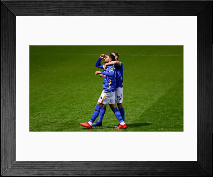 Framed Print : Preston North End v Brighton & Hove Albion Framed Print : Preston North End v Brighton & Hove Albion
