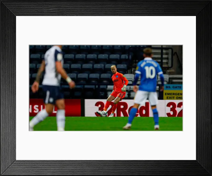 Framed Print : Brighton and Hove Albion Face Off Against Preston North End in Carabao Cup Clash (23SEP20) Framed Print : Brighton and Hove Albion Face Off Against Preston North End in Carabao Cup Clash (23SEP20)