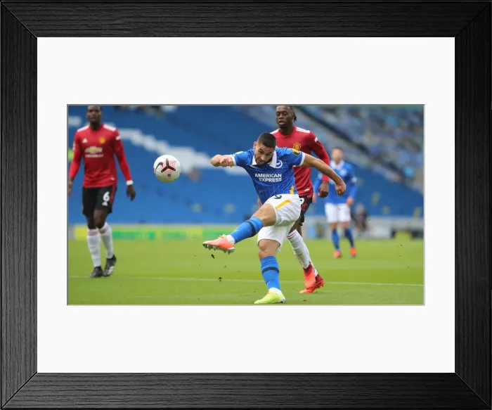 Framed Print : Brighton and Hove Albion vs Manchester United: Premier League Showdown at American Express Community Stadium (26SEP20)