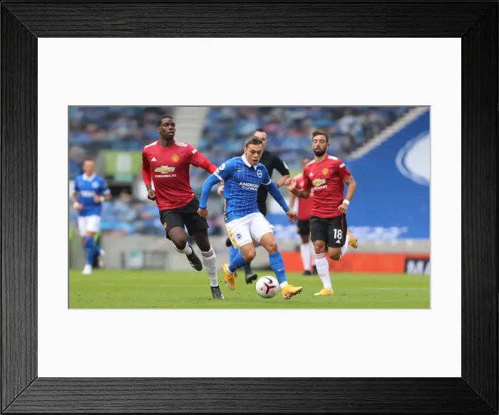 Framed Print : Brighton vs Manchester United: Premier League Showdown at American Express Community Stadium (26SEP20)