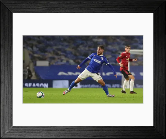 Framed Print : Brighton and Hove Albion vs Manchester United: Carabao Cup Showdown at American Express Community Stadium (30SEP20) Framed Print : Brighton and Hove Albion vs Manchester United: Carabao Cup Showdown at American Express Community Stadium (30SEP20)