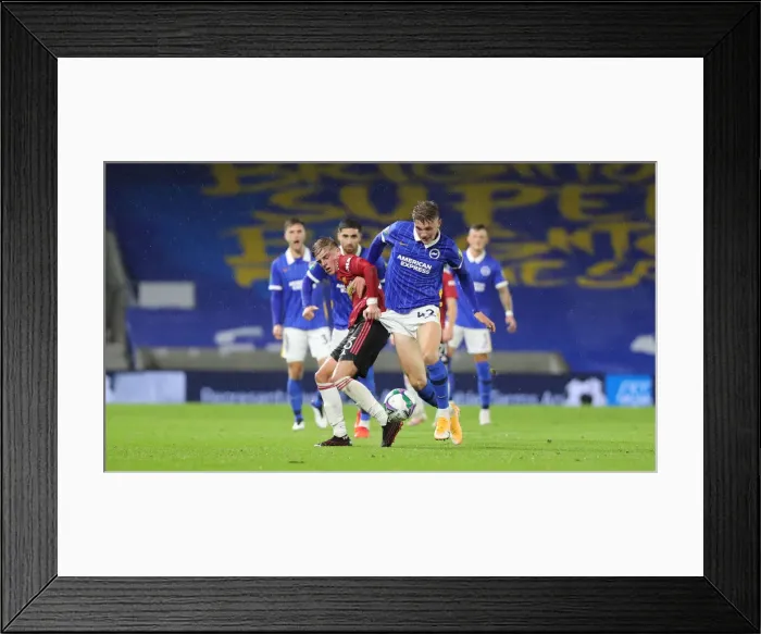 Framed Print : Brighton and Hove Albion vs Manchester United: Carabao Cup Showdown at American Express Community Stadium (30SEP20) Framed Print : Brighton and Hove Albion vs Manchester United: Carabao Cup Showdown at American Express Community Stadium (30SEP20)