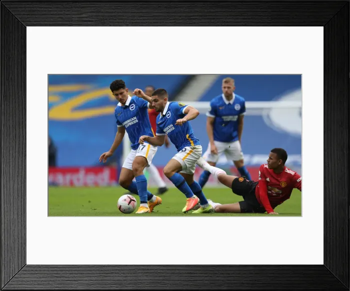 Framed Print : Brighton and Hove Albion vs Manchester United: Premier League Showdown at American Express Community Stadium (26SEP20) Framed Print : Brighton and Hove Albion vs Manchester United: Premier League Showdown at American Express Community Stadium (26SEP20)