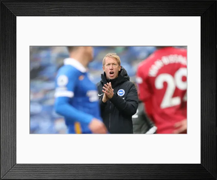 Framed Print : Intense Premier League Showdown: Brighton & Hove Albion vs Manchester United (26SEP20) Framed Print : Intense Premier League Showdown: Brighton & Hove Albion vs Manchester United (26SEP20)
