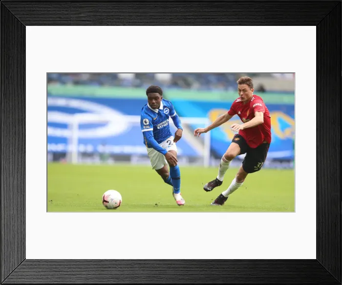 Framed Print : Brighton and Hove Albion vs Manchester United: Premier League Showdown at American Express Community Stadium (26SEP20) Framed Print : Brighton and Hove Albion vs Manchester United: Premier League Showdown at American Express Community Stadium (26SEP20)