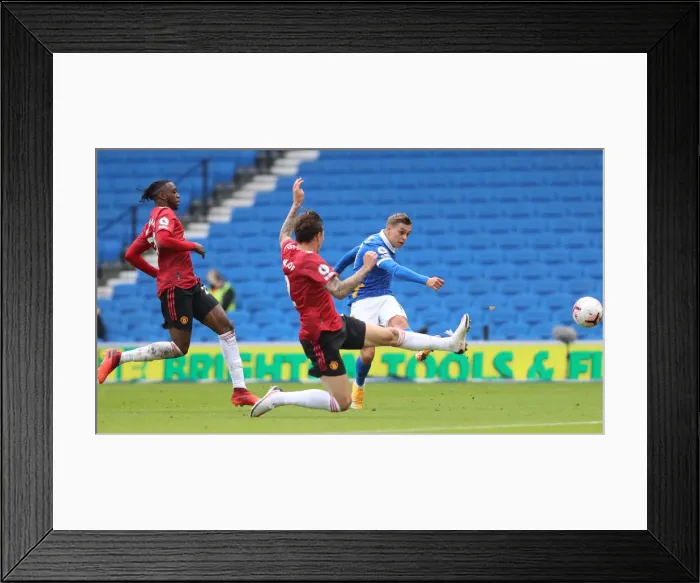 Framed Print : Brighton and Hove Albion vs Manchester United: Premier League Showdown at American Express Community Stadium (26SEP20) Framed Print : Brighton and Hove Albion vs Manchester United: Premier League Showdown at American Express Community Stadium (26SEP20)