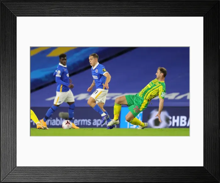 Framed Print : Intense Premier League Showdown: Brighton & Hove Albion vs. West Bromwich Albion (26OCT20) Framed Print : Intense Premier League Showdown: Brighton & Hove Albion vs. West Bromwich Albion (26OCT20)