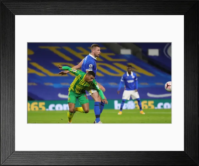 Framed Print : Brighton vs. West Brom: Premier League Showdown at American Express Community Stadium (26Oct20) Framed Print : Brighton vs. West Brom: Premier League Showdown at American Express Community Stadium (26Oct20)