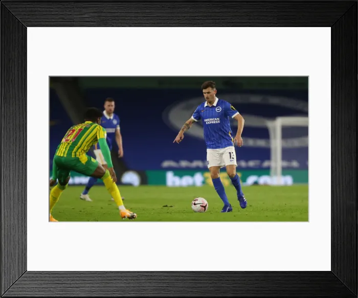 Framed Print : Brighton & Hove Albion vs. West Bromwich Albion: Premier League Showdown at American Express Community Stadium (October 26, 2020) Framed Print : Brighton & Hove Albion vs. West Bromwich Albion: Premier League Showdown at American Express Community Stadium (October 26, 2020)