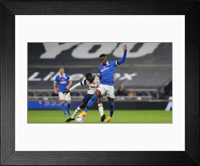 Framed Print : 34 Yves Bissouma Framed Print : 34 Yves Bissouma