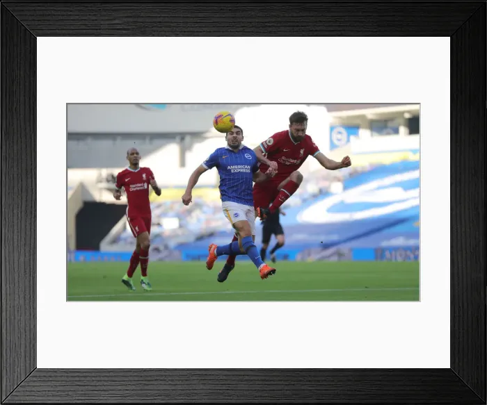 Framed Print : Brighton and Hove Albion v Liverpool Premier League 28NOV20 Framed Print : Brighton and Hove Albion v Liverpool Premier League 28NOV20