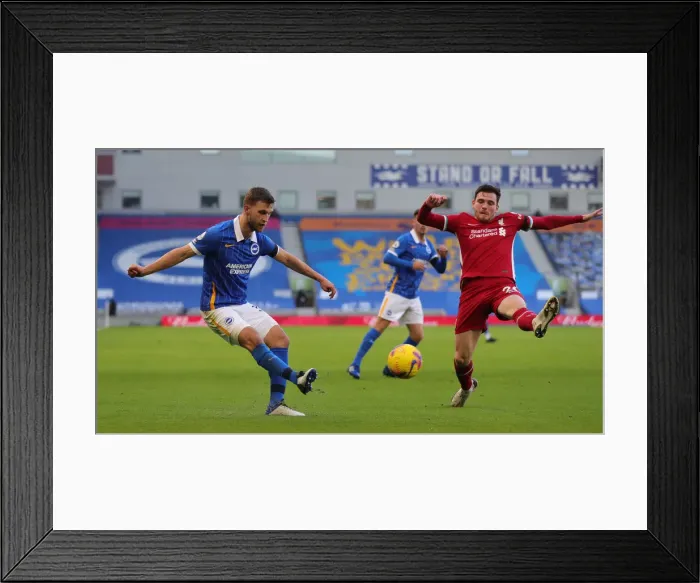 Framed Print : Brighton vs Liverpool: Premier League Showdown at American Express Community Stadium (28NOV20) Framed Print : Brighton vs Liverpool: Premier League Showdown at American Express Community Stadium (28NOV20)
